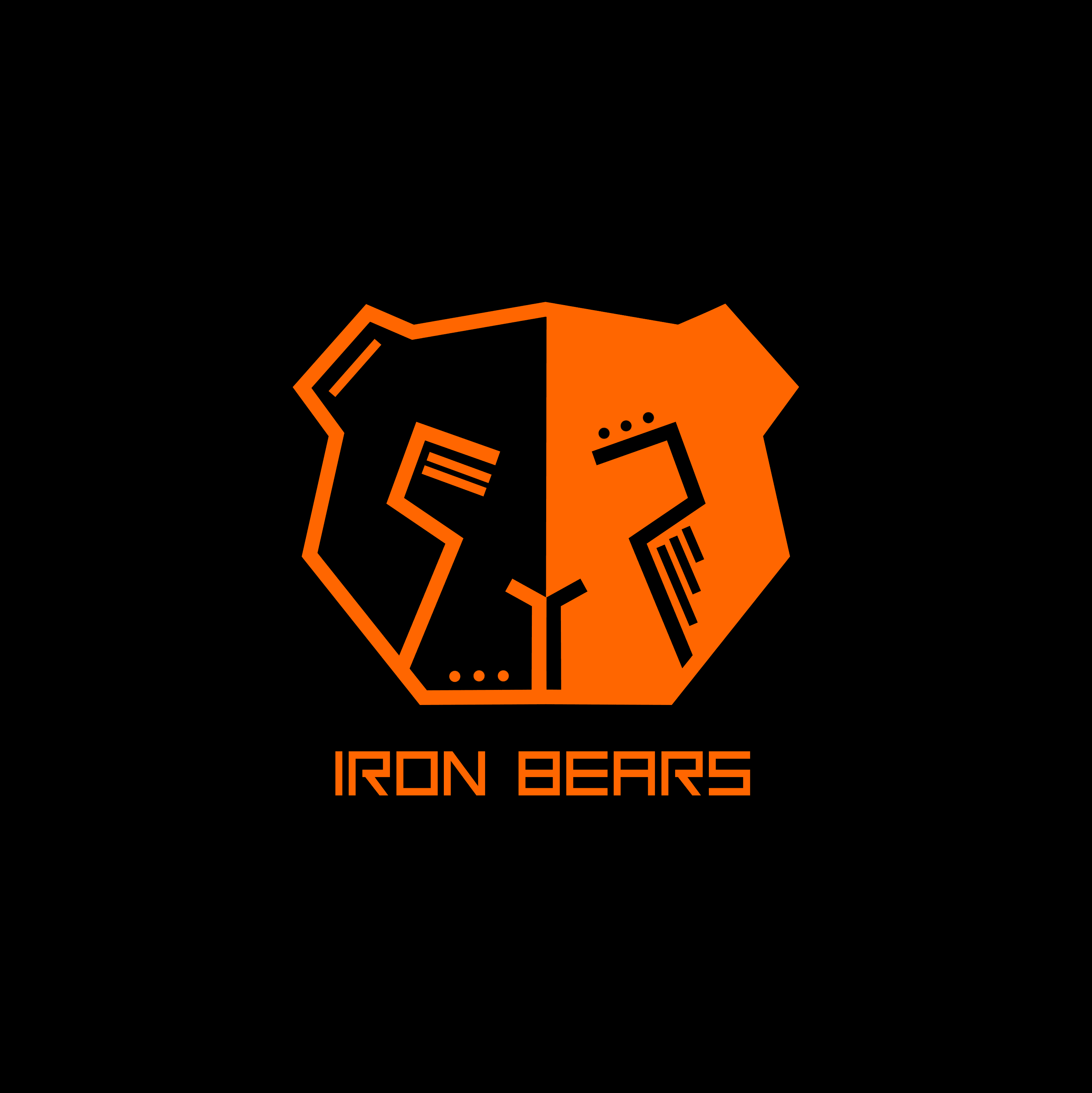 Iron Bears: Final logomark