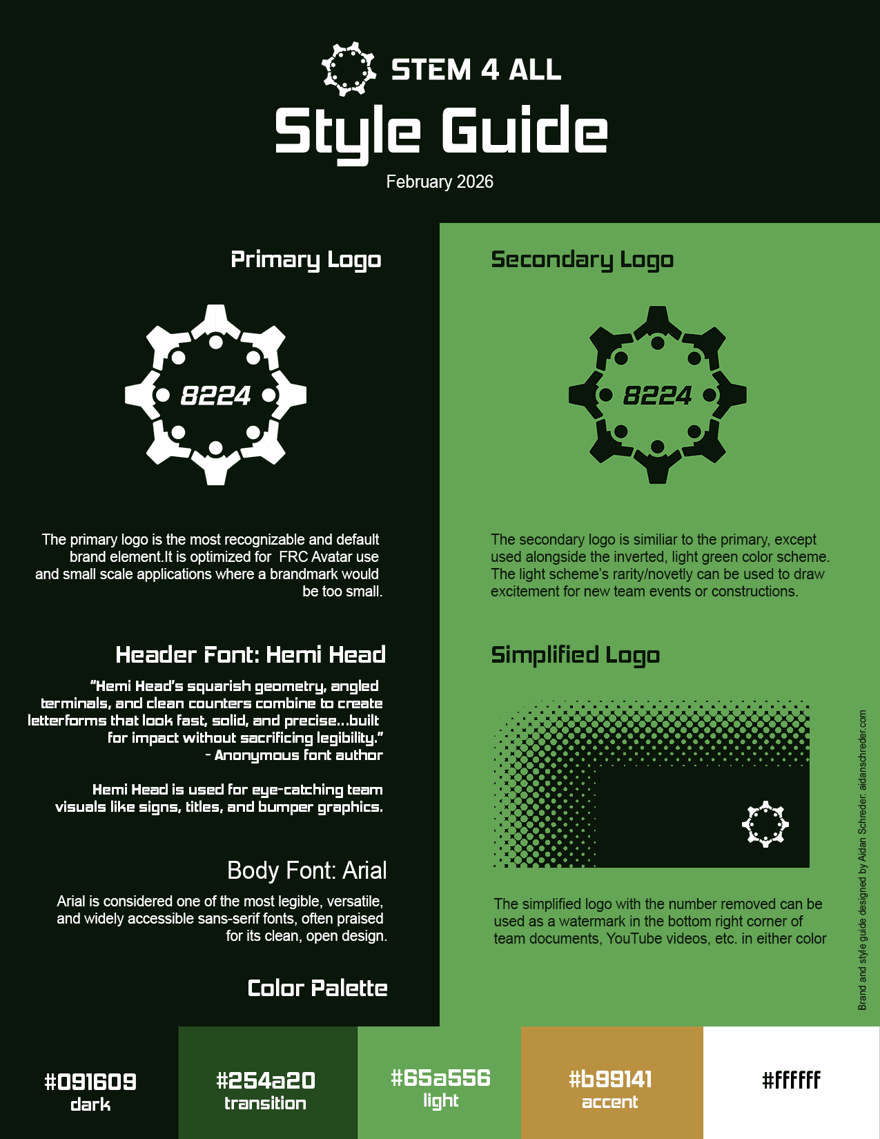 STEM 4 ALL: Brand style guide