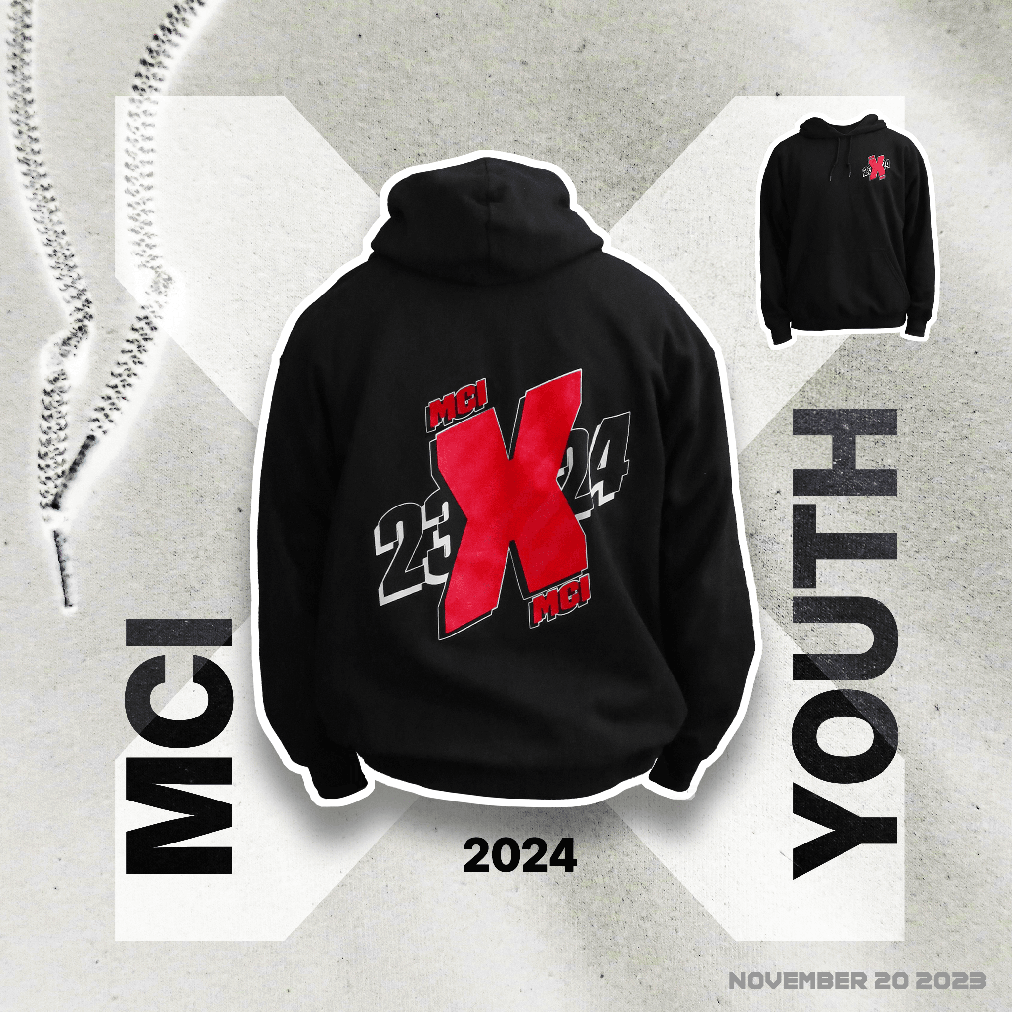 TEDx Youth: Stylized sweater design presentation, 2024